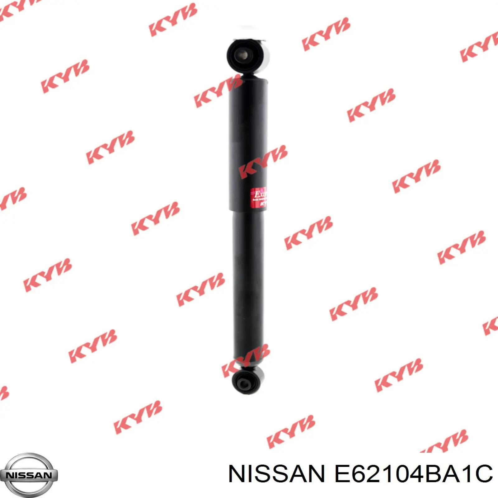 Amortiguador trasero Nissan/Infiniti E62104BA1C precio, desde 55,18 EUR