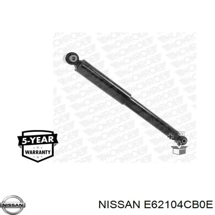 Comprar E62104CB0E Nissan/Infiniti Amortiguador trasero
