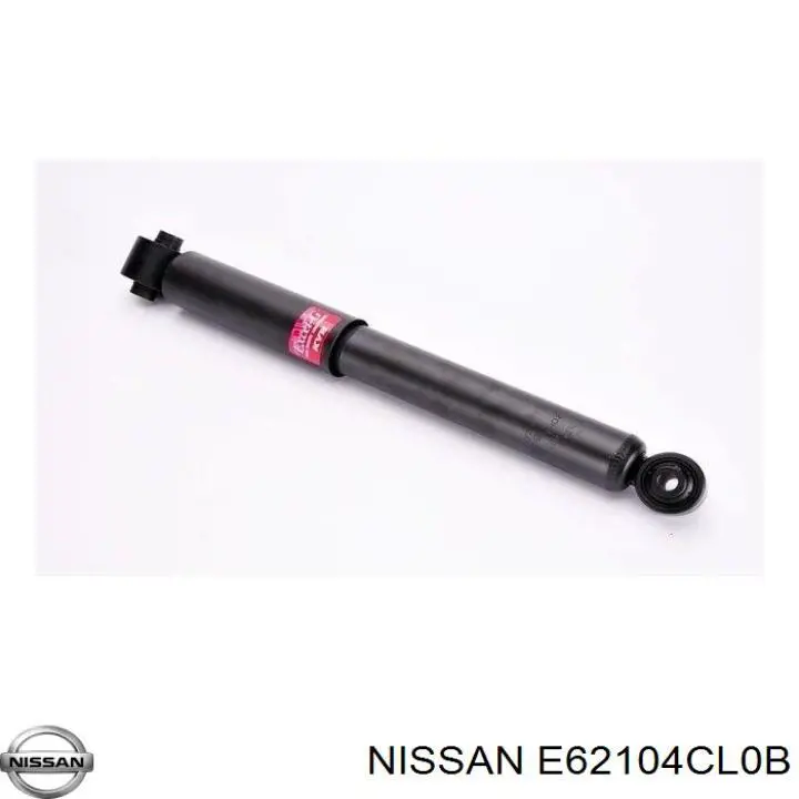 E62104CL0B Nissan amortiguador trasero