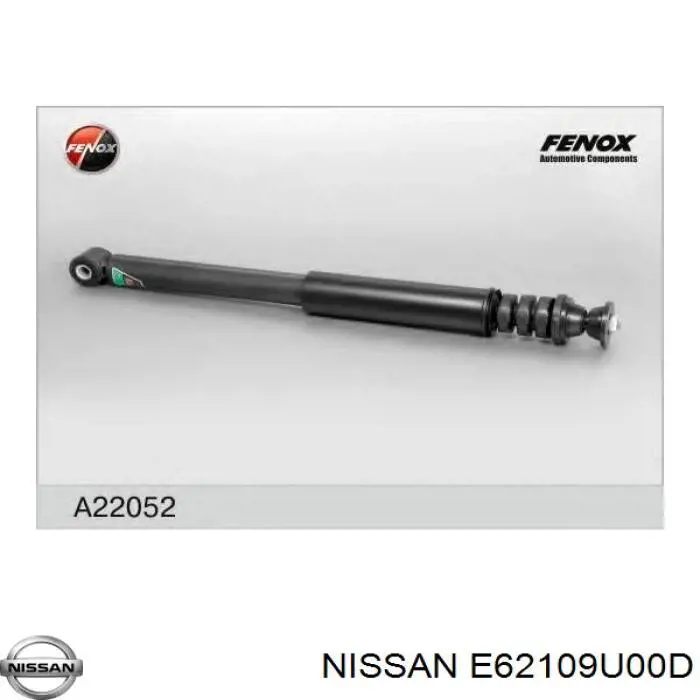 Amortiguador trasero Nissan/Infiniti E62109U00D precio, desde 44,92 EUR