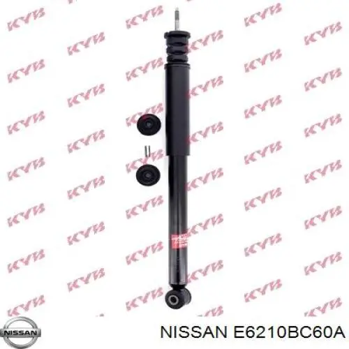 E6210BC60A Nissan amortiguador trasero