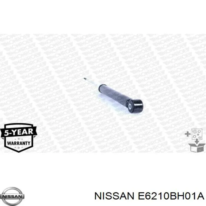 Amortiguador trasero Nissan/Infiniti E6210BH01A precio, desde 44,92 EUR
