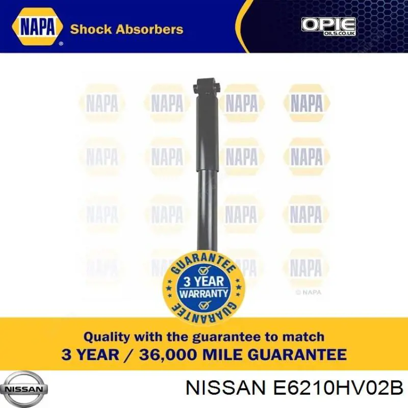 Amortiguador trasero Nissan Qashqai 2 J11