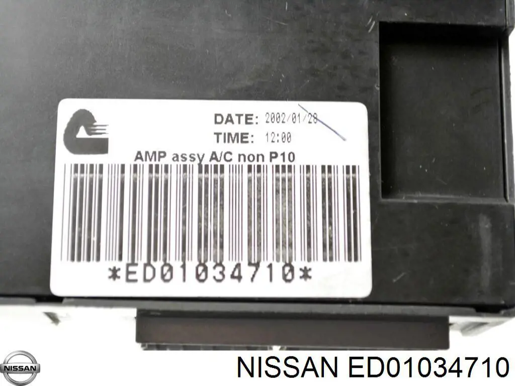 Comprar ED01034710 Nissan/Infiniti 