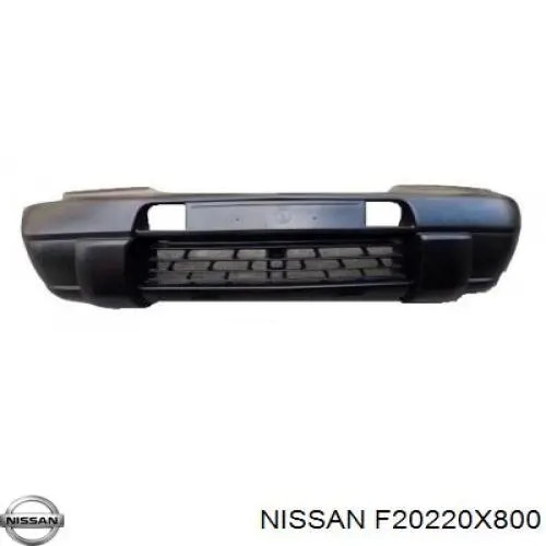 277107-Z Nissan paragolpes delantero