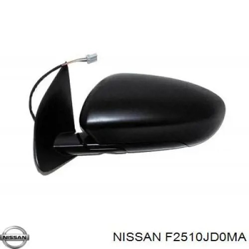 F2510JD0MA Nissan soporte de radiador completo