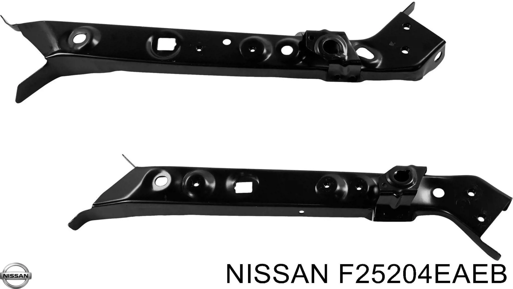 F25204EAEB Nissan soporte de radiador superior
