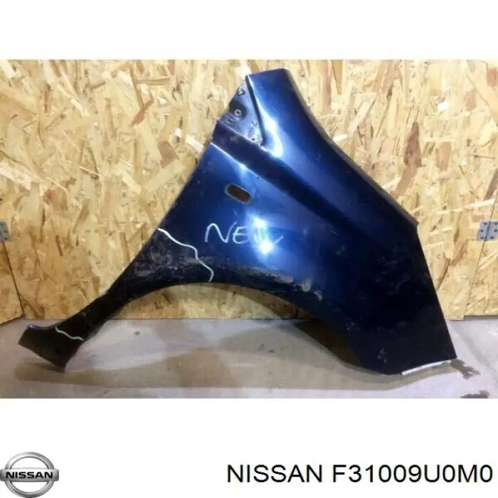 Guardabarros delantero derecho para Nissan Note (E11)