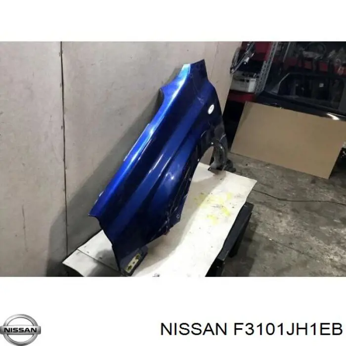 F3101JH1EB Nissan guardabarros delantero izquierdo