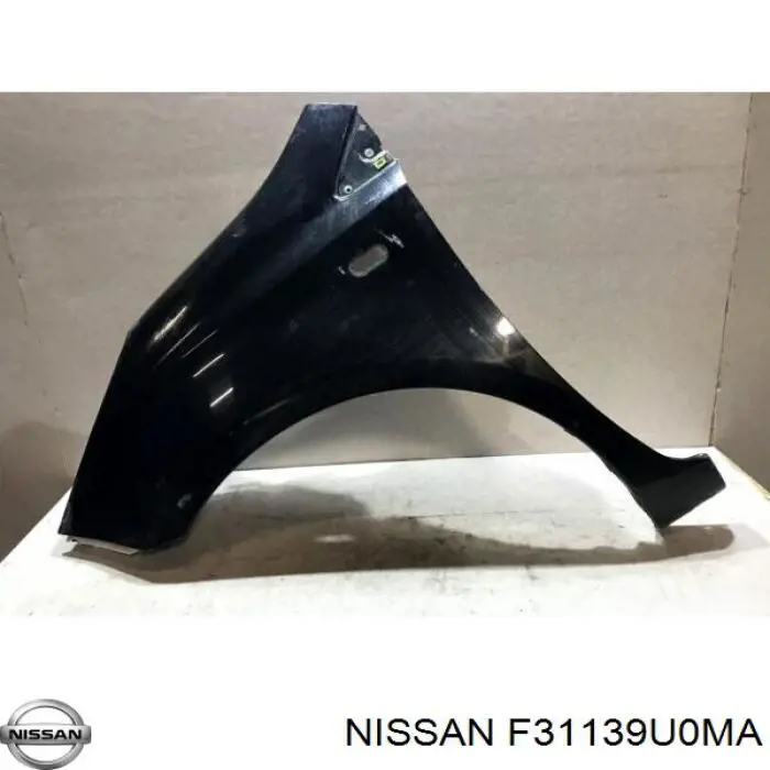 Guardabarros delantero izquierdo para Nissan Note (E11)