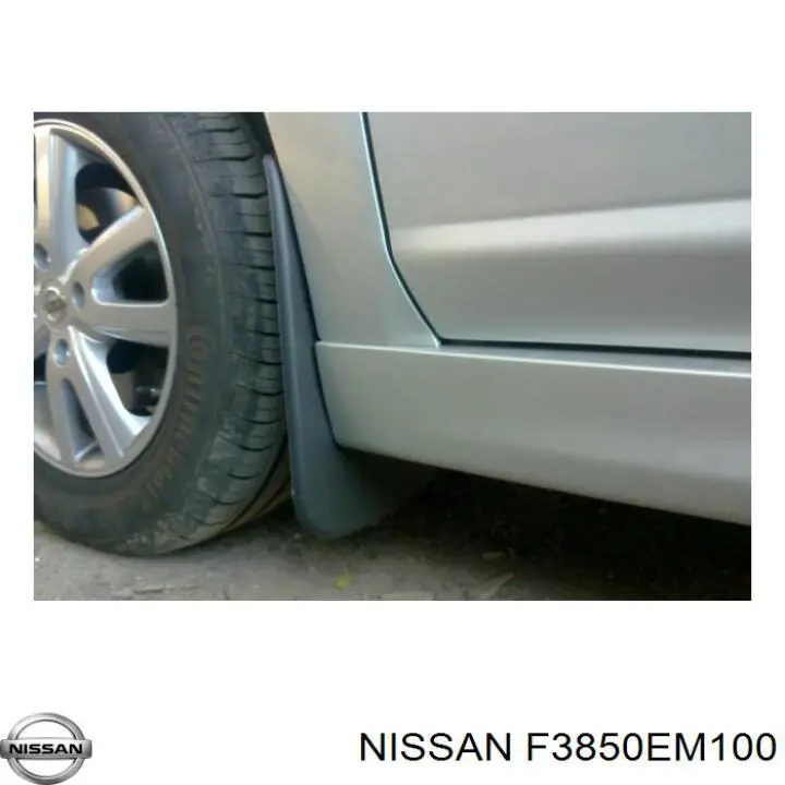 Guardabarros delanteros para Nissan Tiida  SC11X
