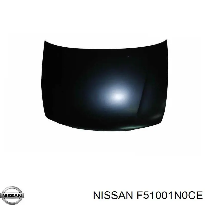 F51001N0CE Nissan capó