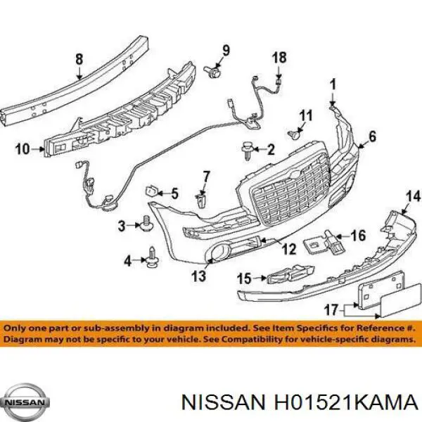 H01521KAMA Nissan