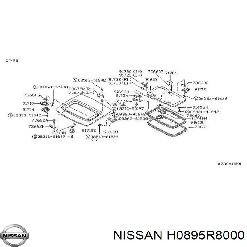 H0895R8000 Nissan