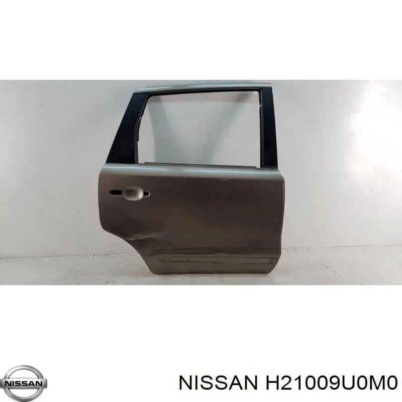Puerta trasera derecha para Nissan Note (E11)