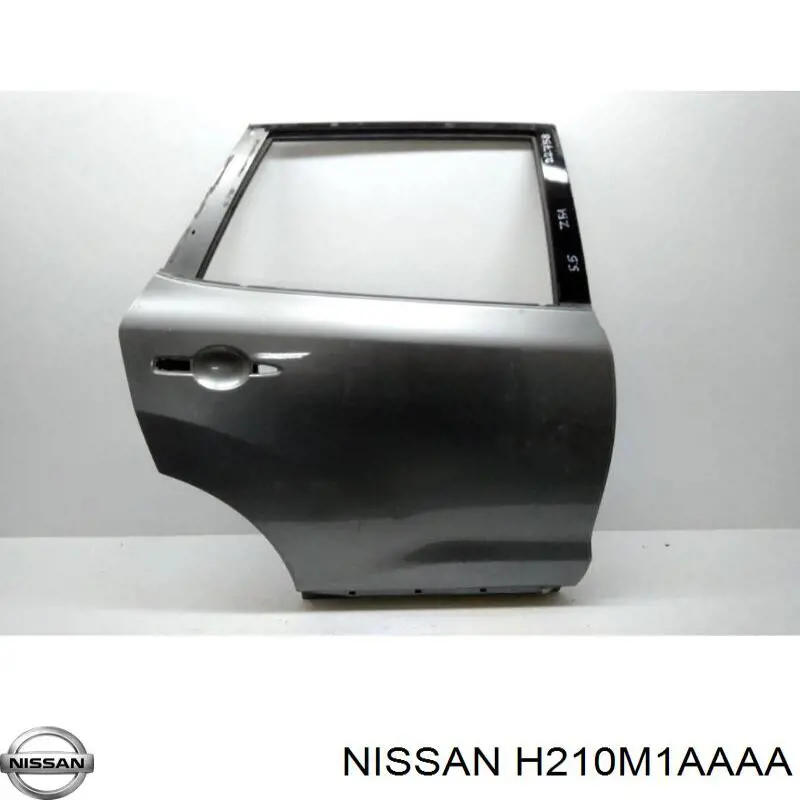 Puerta trasera derecha para Nissan Murano (Z51)
