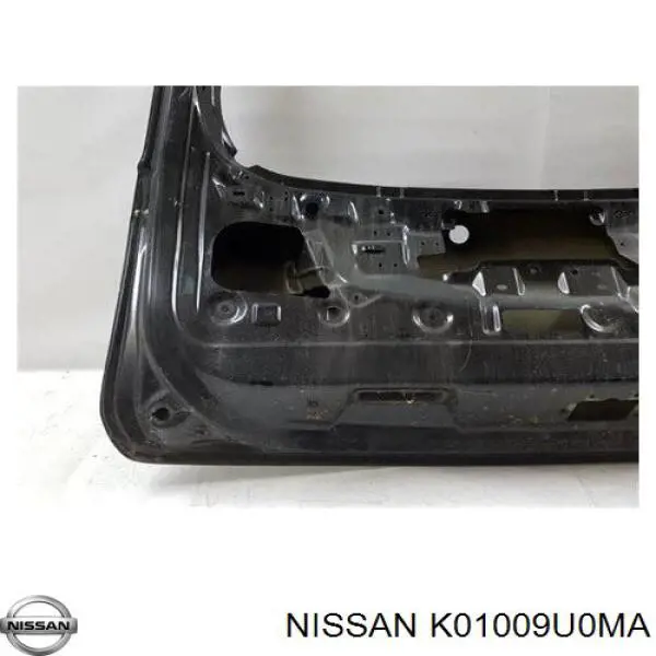 K01009U0MA Nissan puerta del maletero, trasera