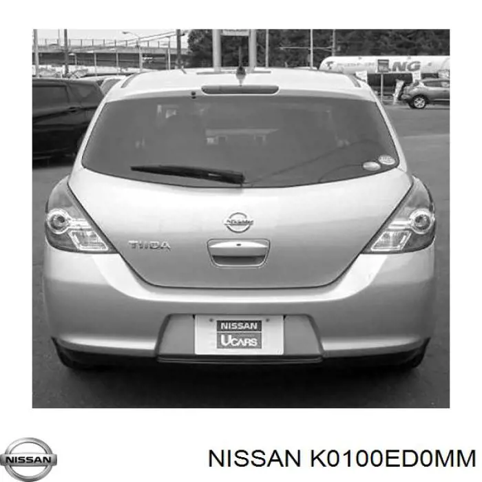 Porton trasero para Nissan Tiida ASIA C11
