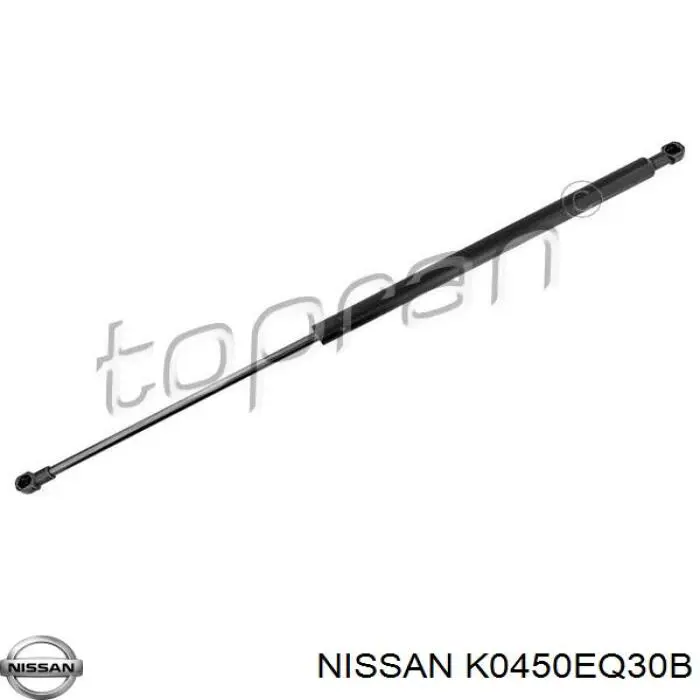 K0450EQ30B Nissan amortiguador maletero