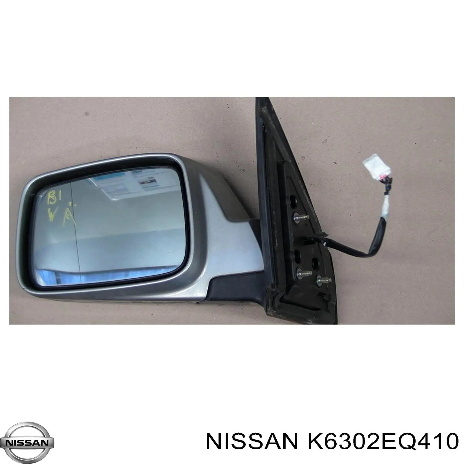 K6302EQ410 Nissan/Infiniti Espejo retrovisor izquierdo