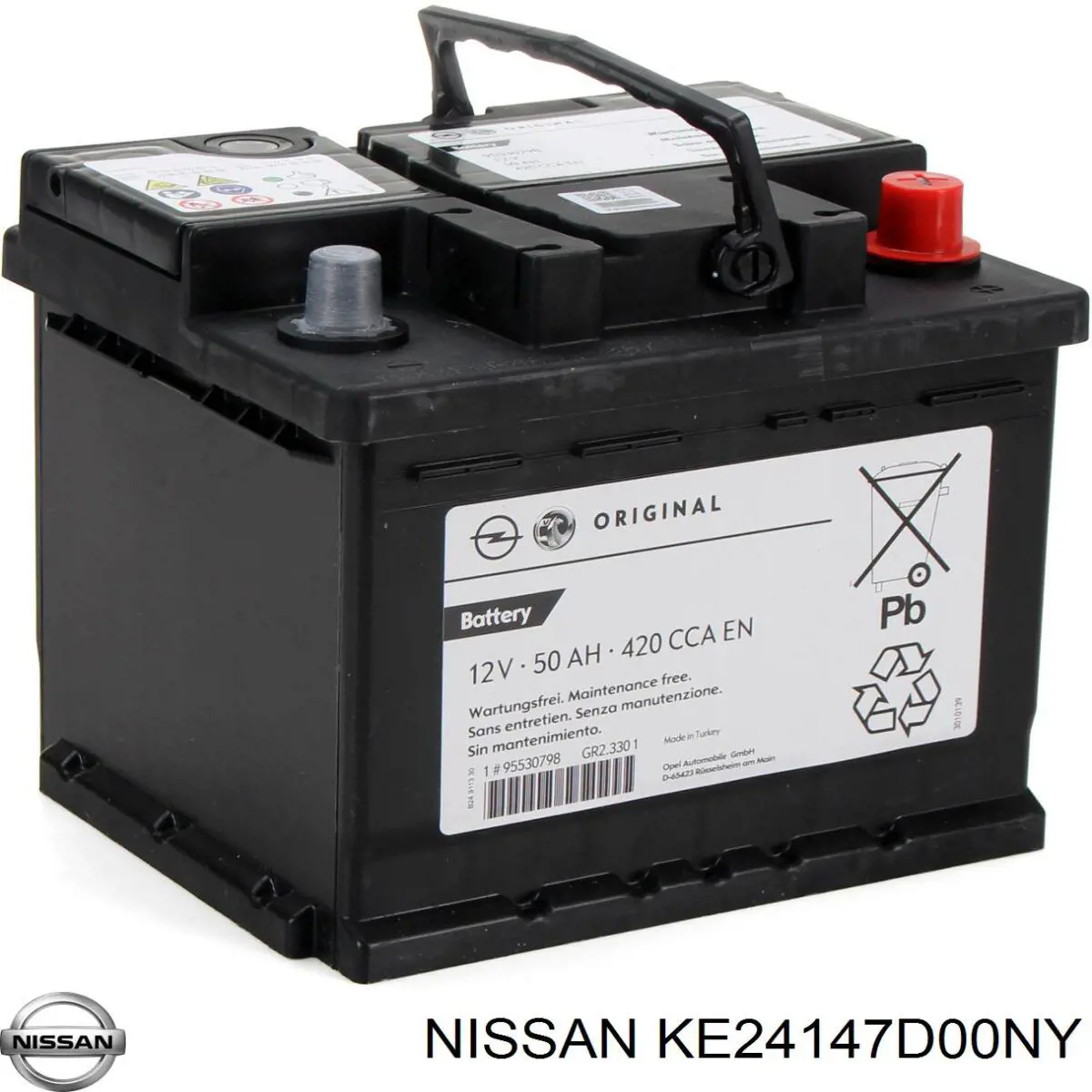 KE24147D00NY Nissan/Infiniti Batería Start-Stop
