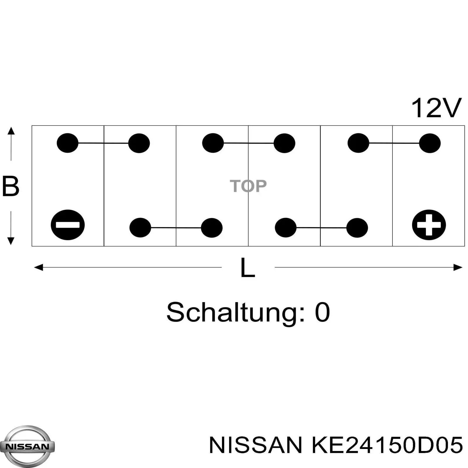 Batería de arranque Nissan/Infiniti KE24150D05 precio, desde 150,24 EUR