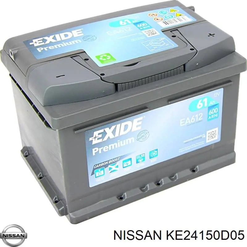 KE24150D05 Nissan/Infiniti Batería Start-Stop