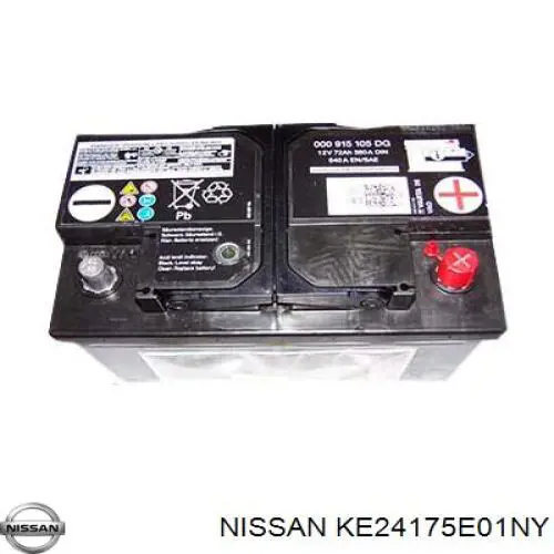 KE24175E01NY Nissan/Infiniti Batería Start-Stop