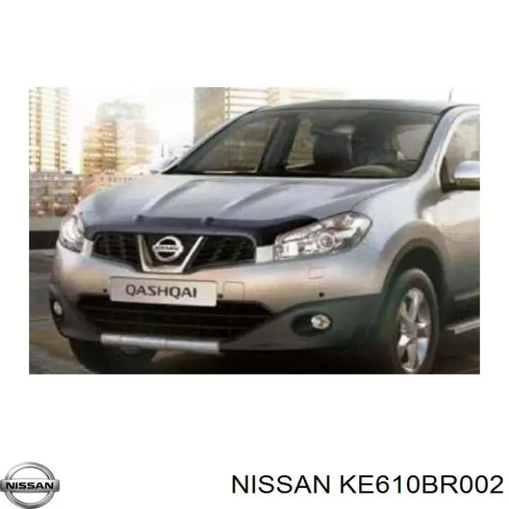 Deflector de capó para Nissan Qashqai +2 I J10