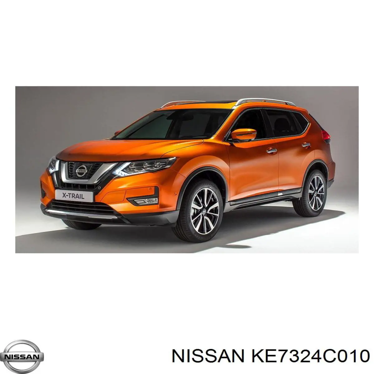 KE7324C010 Nissan/Infiniti Juego de barras transversales de techo