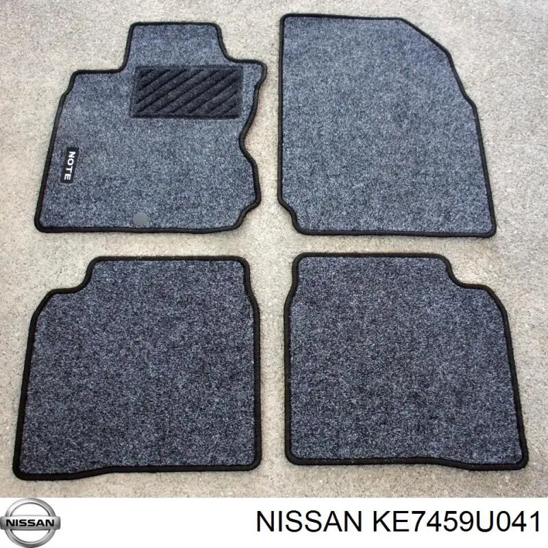 KE7459U031 Nissan/Infiniti Alfombrillas para coche