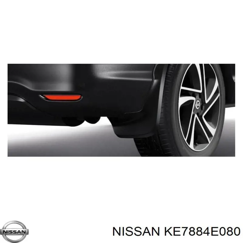 KE7884E080 Nissan/Infiniti Juego de guardabarros delanteros y traseros