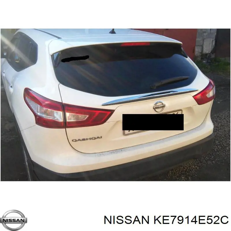 Moldura de maletero KE7914E52C Nissan/Infiniti