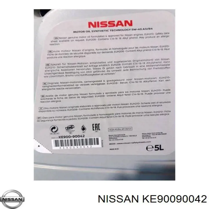 A000989210713 Mercedes Aceite