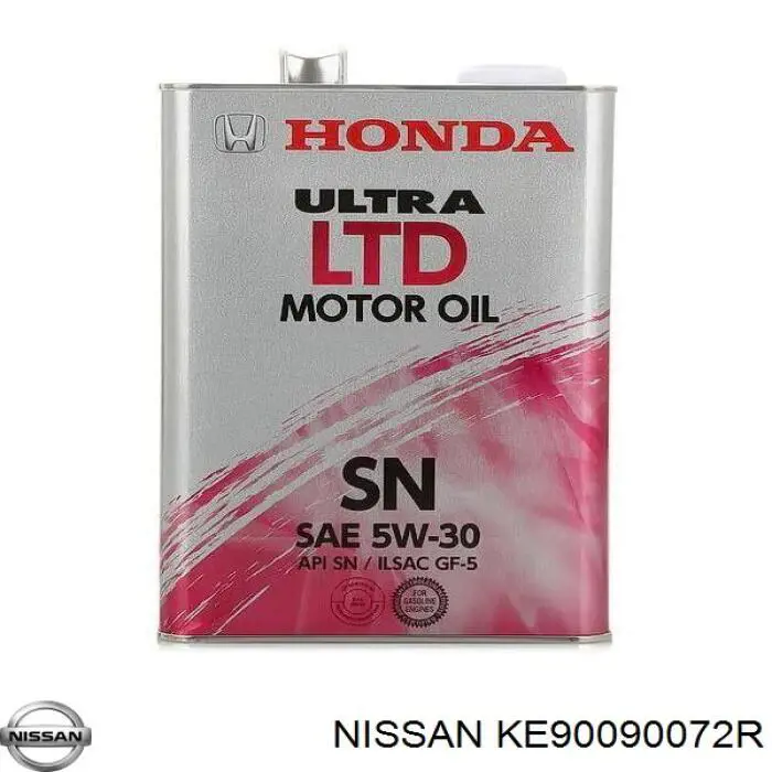 Aceite motor Nissan/Infiniti KE90090072R precio, desde 1542,41 EUR