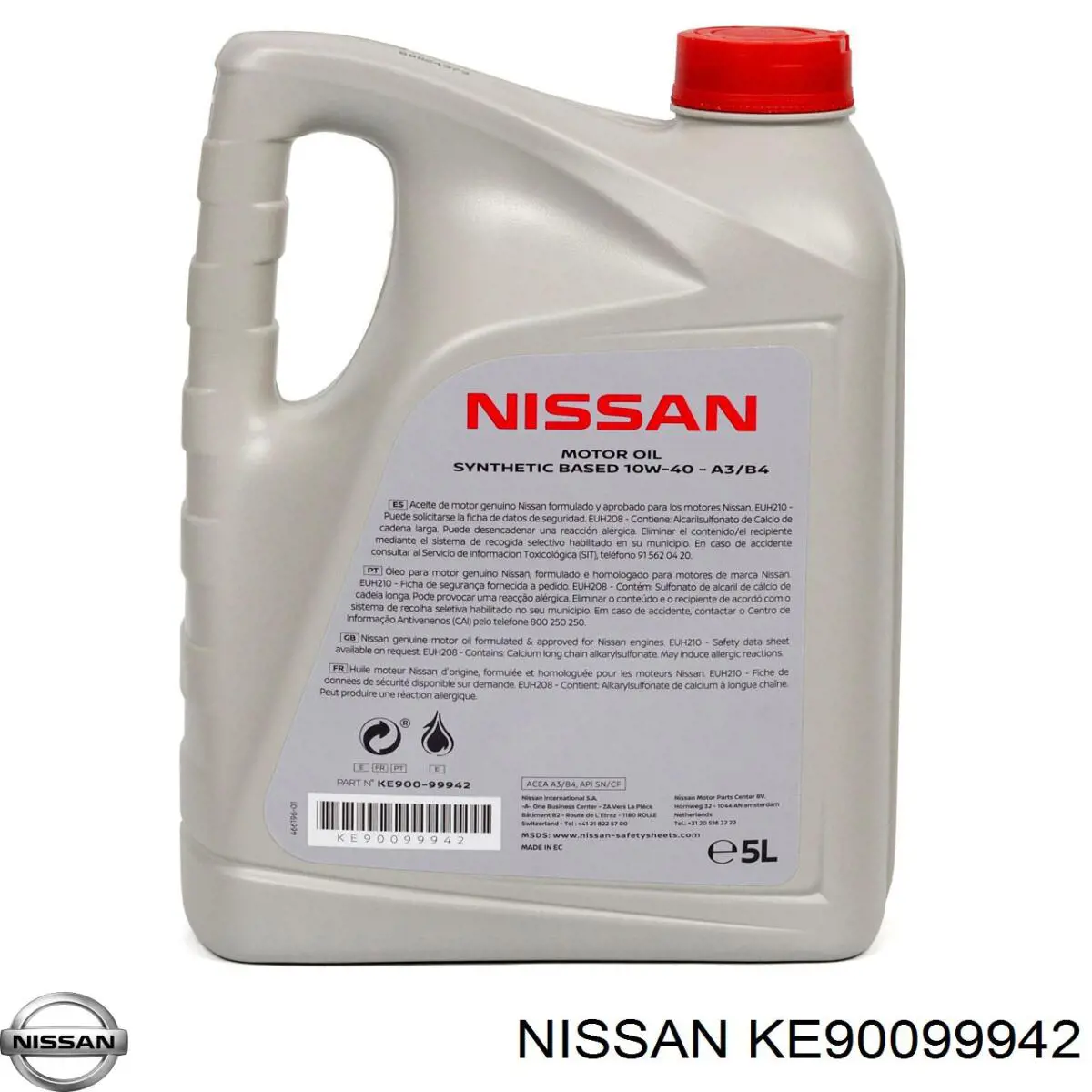 Aceite de motor KE90099942 Nissan/Infiniti