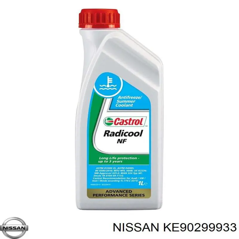 Líquido anticongelante Nissan (KE90299933)