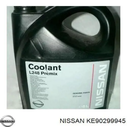 Líquido anticongelante Nissan L248 Premix -38°C 5L (KE90299945)