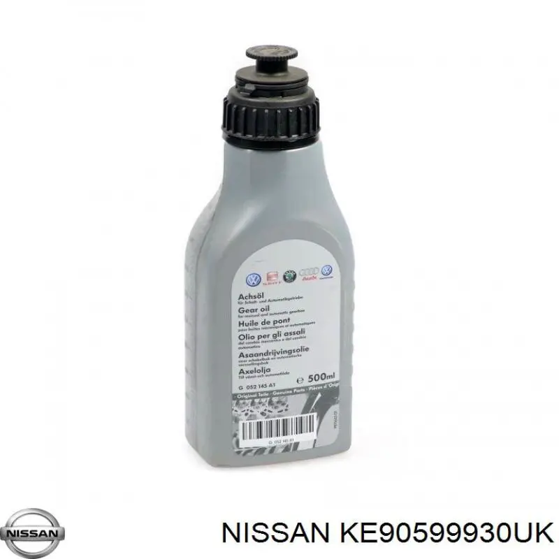 Nissan GL-4 75W-80 1 L Aceite transmisión (KE90599930UK)