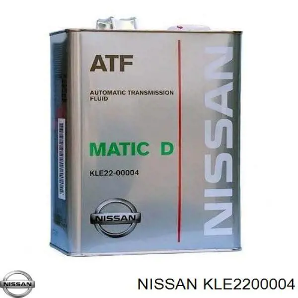 Nissan ATF Matic Fluid D Sintético 4 L Aceite transmisión (KLE2200004)