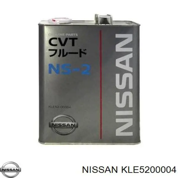 Nissan CVT NS-2 Sintético 4 L Aceite transmisión (KLE5200004)