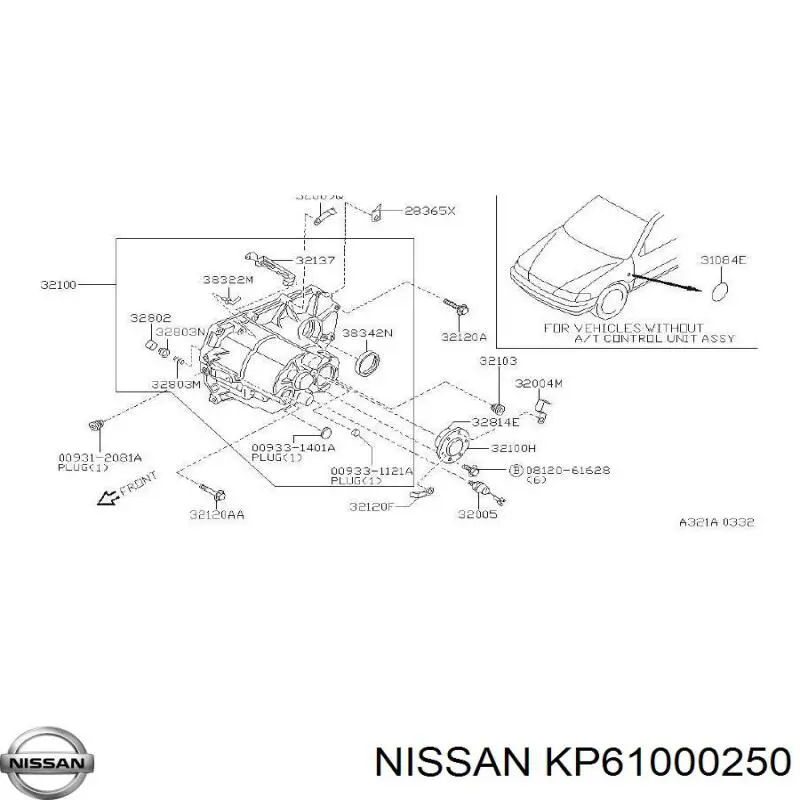 KP61000250 Nissan