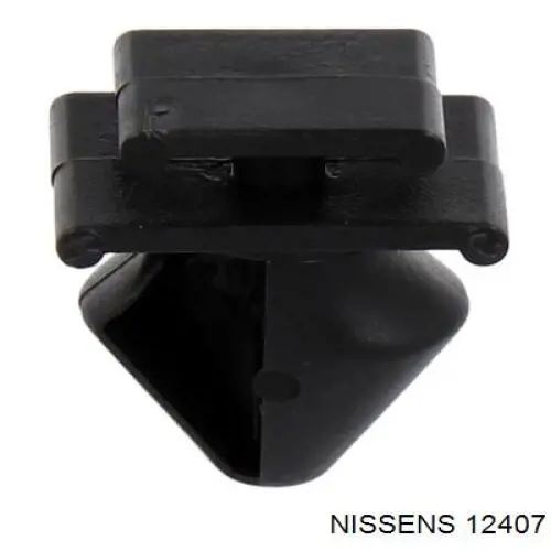 Radiador de refrigeración del motor NISSENS 12407