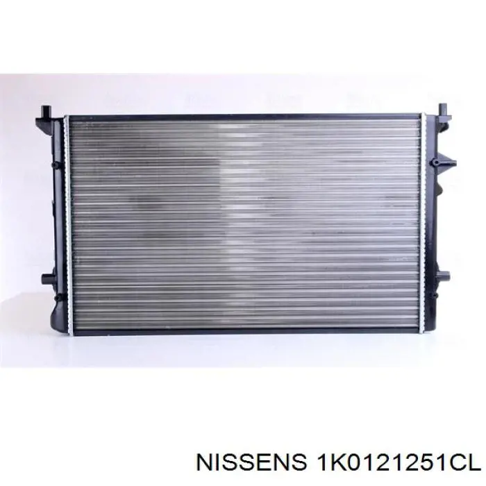 1K0121251CL Nissens radiador refrigeración del motor