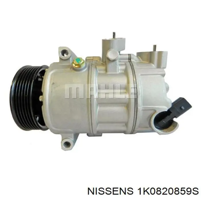 1K0820859S Nissens compresor de aire acondicionado