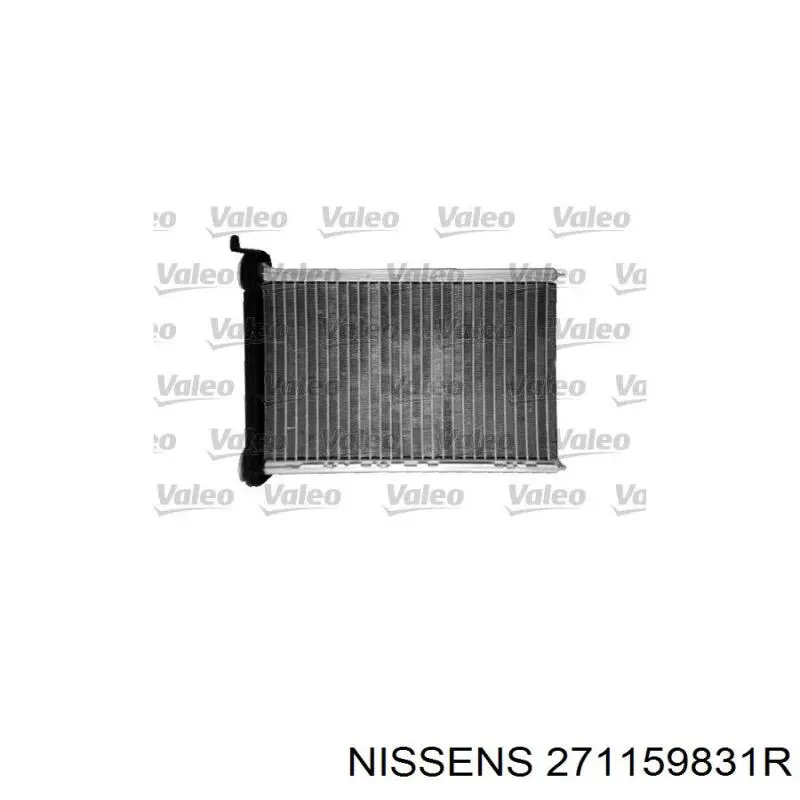 271159831R Nissens radiador de calefacción