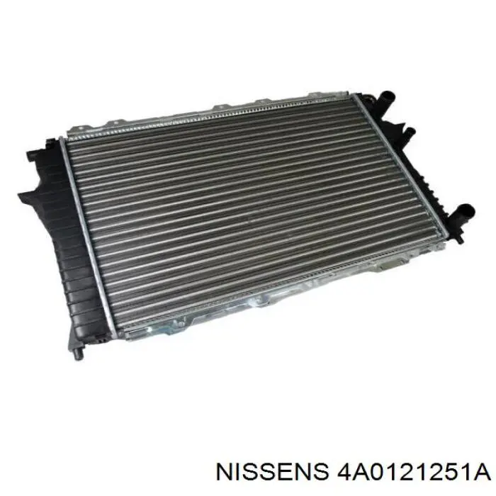 4A0121251A Nissens radiador refrigeración del motor