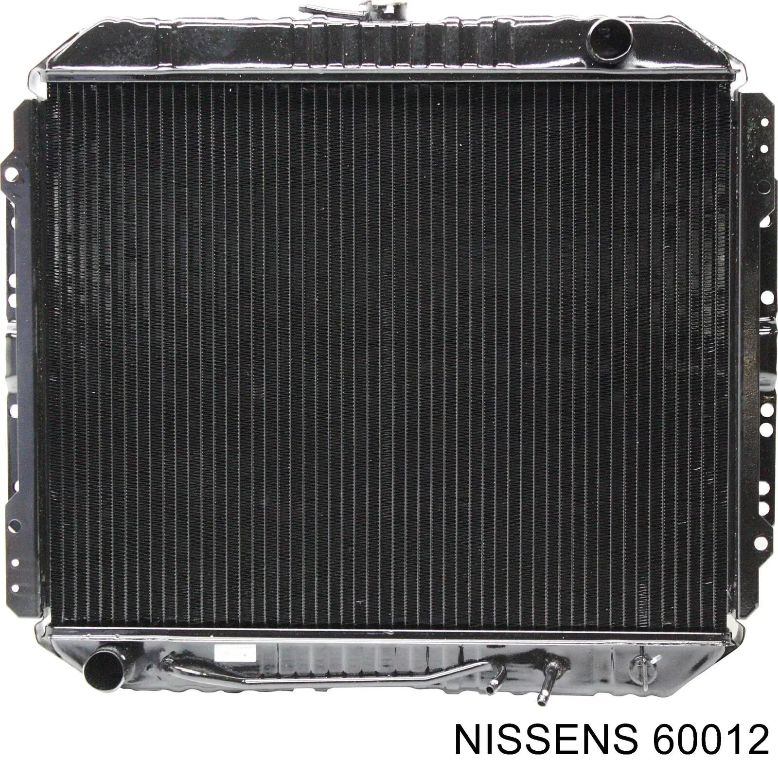 60012 Nissens radiador refrigeración del motor