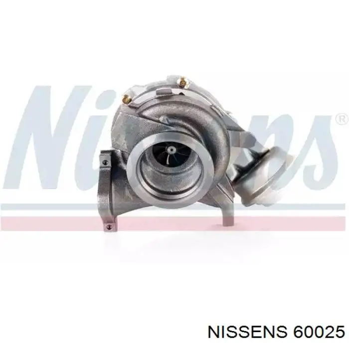 60025 Nissens radiador refrigeración del motor