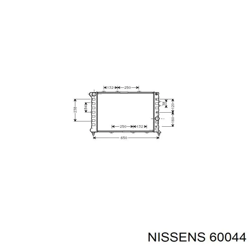 Radiador 79769 Asam